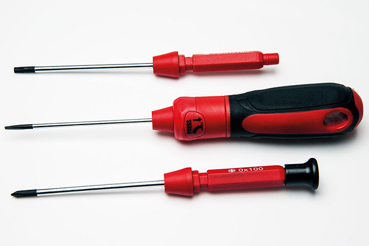 Interchangeable screwdriver set